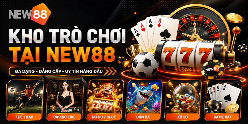 Kho trò chơi đa dạng của NEW88